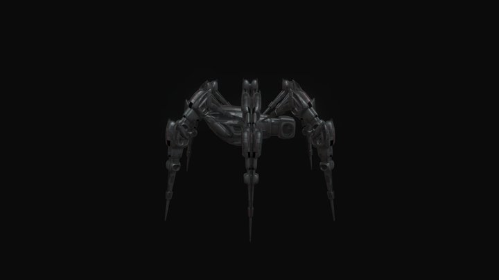 Mechanic Spider 3D Model