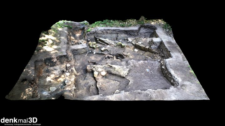 Burg Wölpe, Nienburg-Erichshagen (08.09.2021) 3D Model