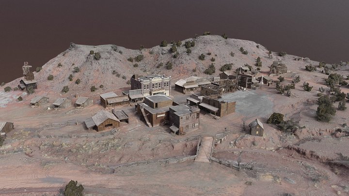 San Cristobal Ranch, New Mexico 3D Model
