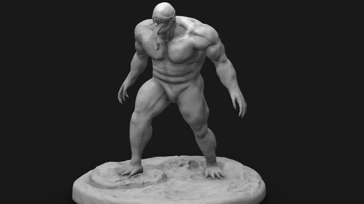 VENOM - Sculpting 3D Model