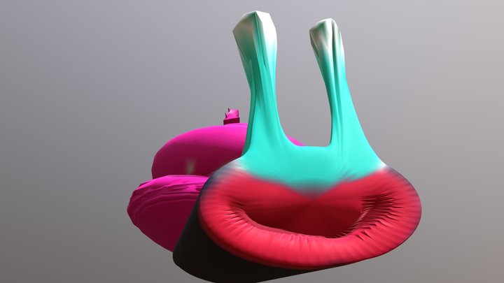 Samuel the Snail 3D Model