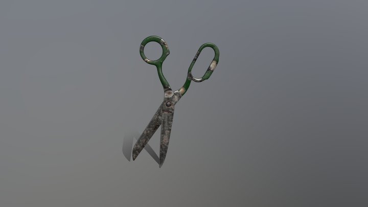 USSR scissors 3D Model