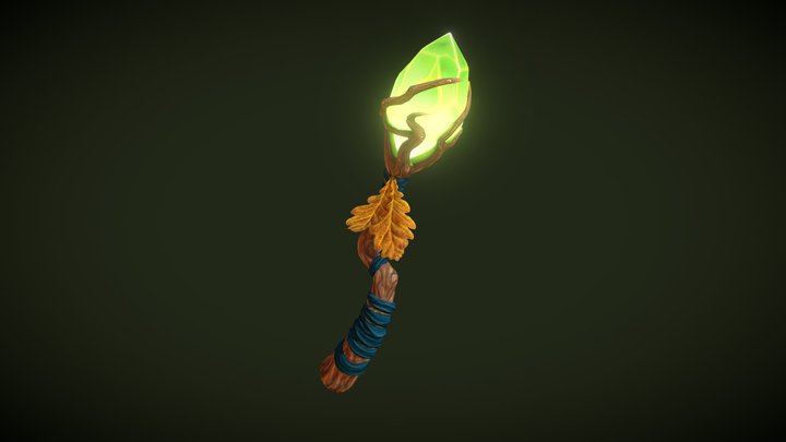Magic Wand 3D Model