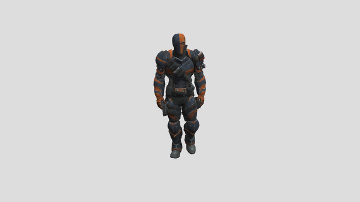 丧钟行走动画 3D Model