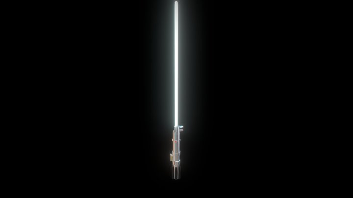 Anakin Skywalker Lightsaber 3D Model