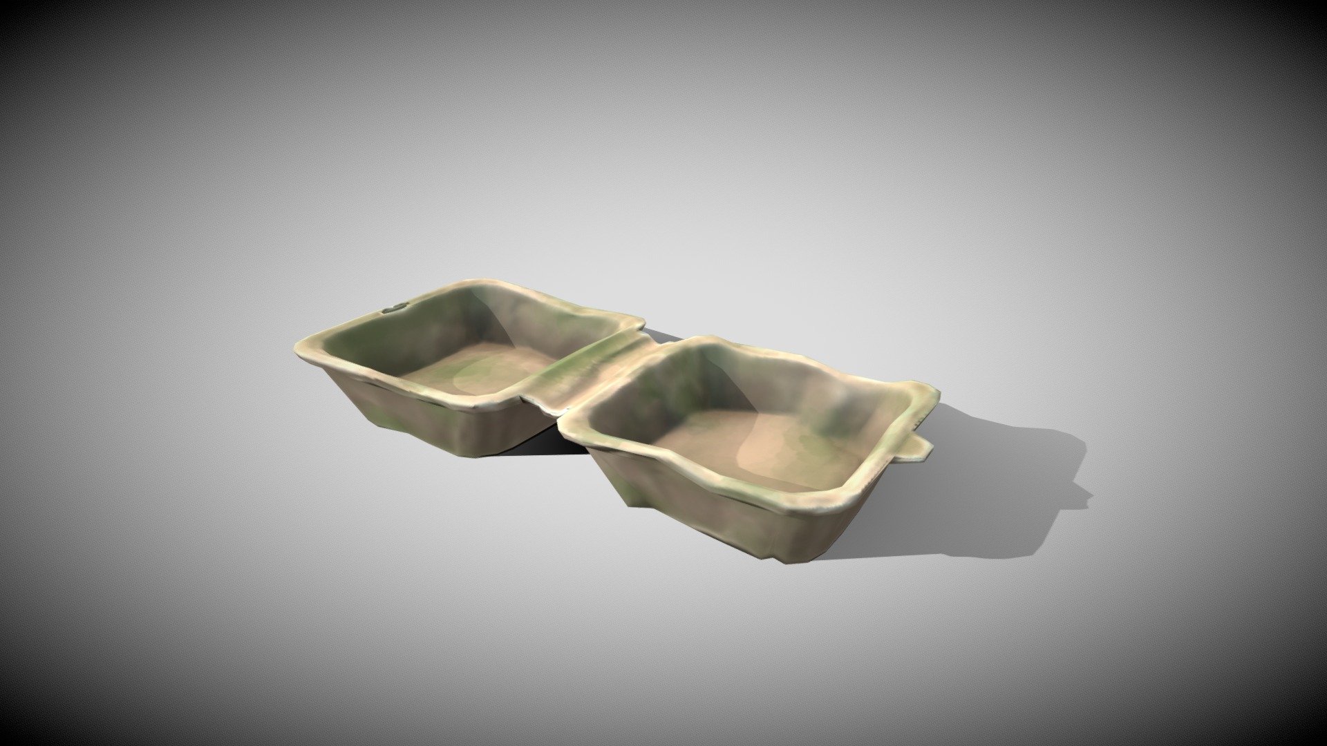 Plastic Burger Box