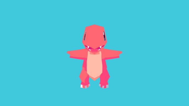 charmander 3D Model
