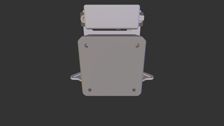 HPX2 Max - Remote Mount 3D Model