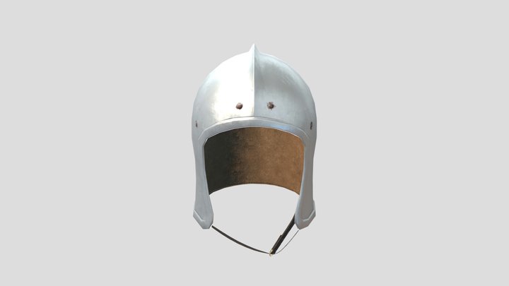 Medieval Helmet ACG 3D Model