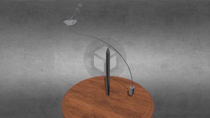 Silver Surfer Pendulum – Modello 3D gratuito STL
