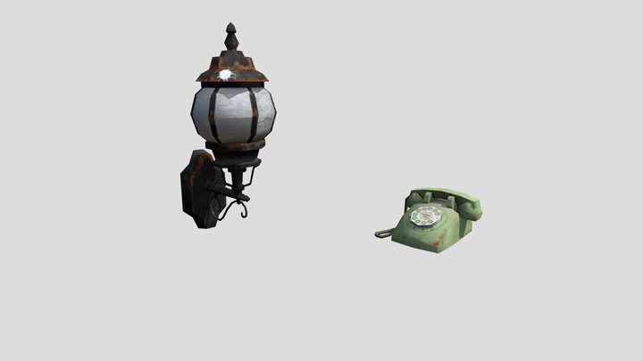 Philadelphia - Texture 2 More detailed props 3D Model