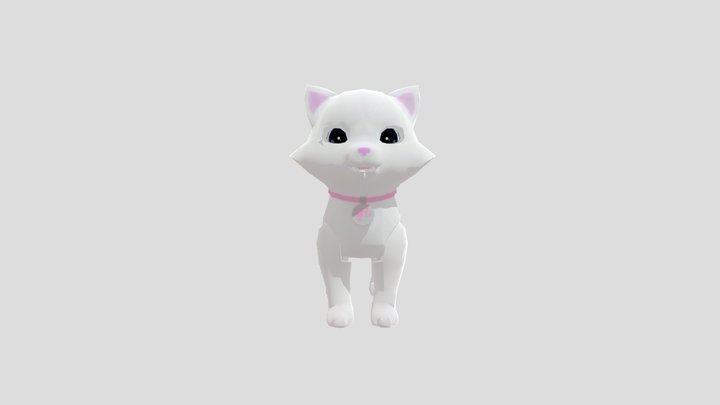 Blissa Cat 3D Model