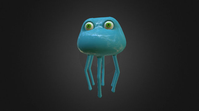 Jelly Fish 3D Model