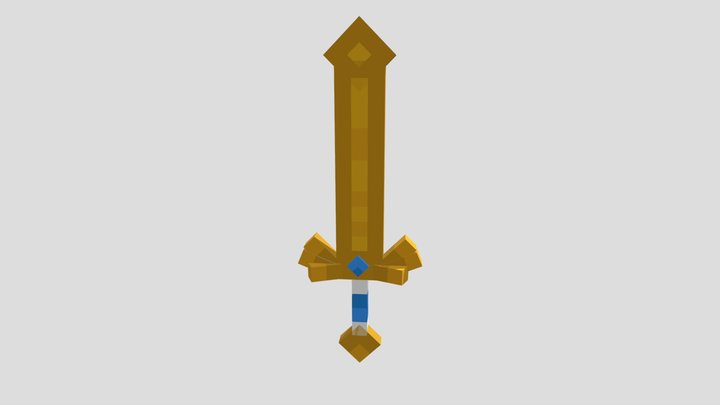 Midas Sword 3D Model