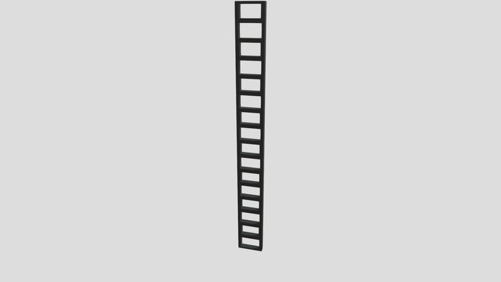 Siege Ladder 3D Model