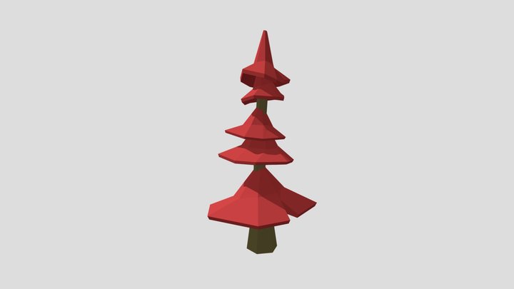 School project trees 3D Model