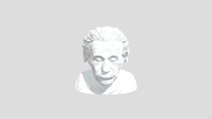 Einstein_bust 3D Model
