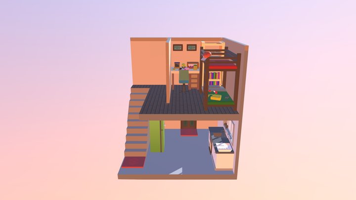 Pokehouse 3D Model