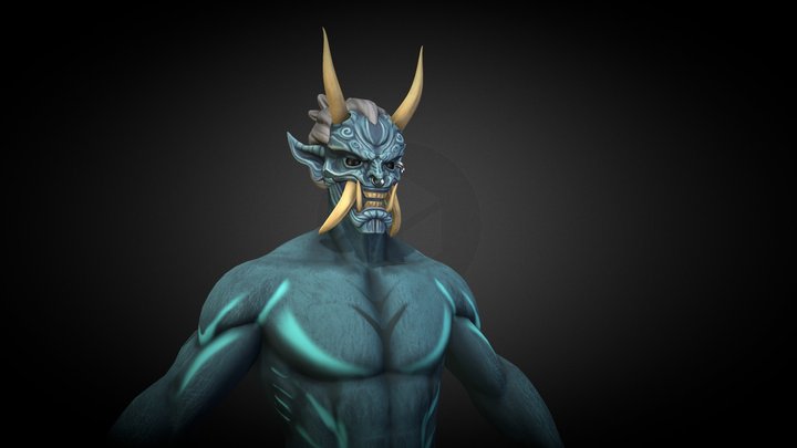 Ice Oni 3D Model