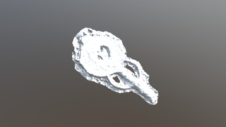 Lead Pewter Votive Mirror 3D Model