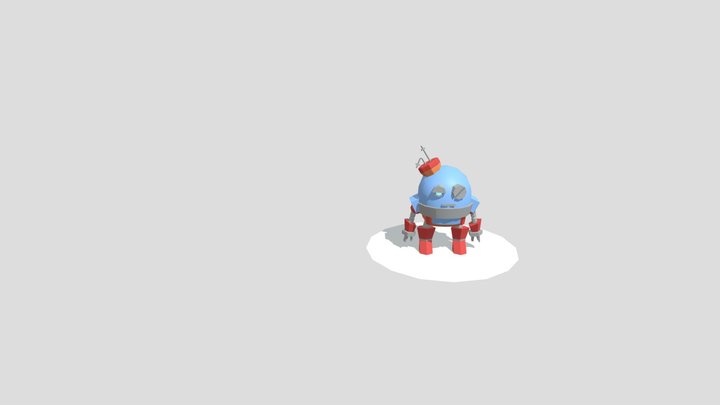 Vintage Robot 3D Model