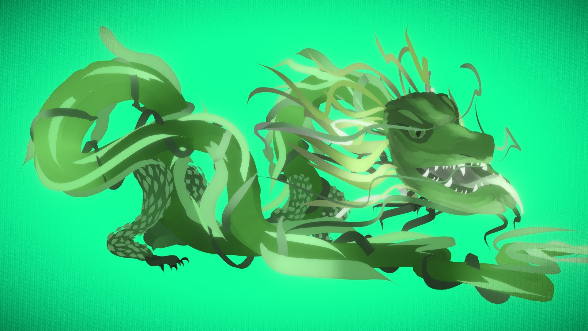 Jasmine Dragon Download Free 3D model by (dirb