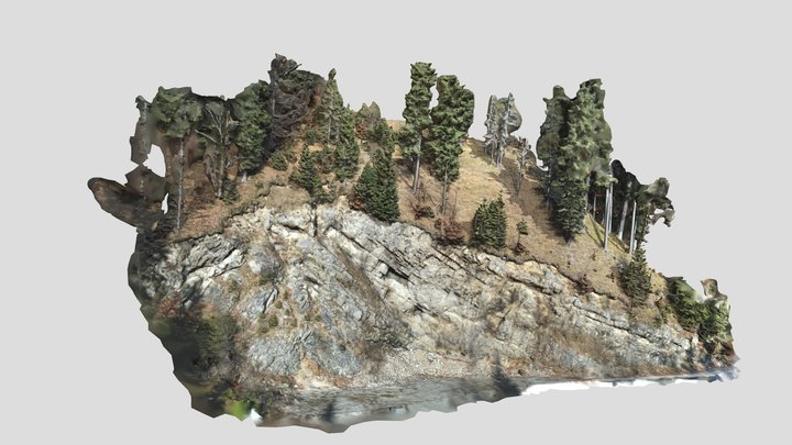 Aufschlus 1 Amplersbach 3D Model