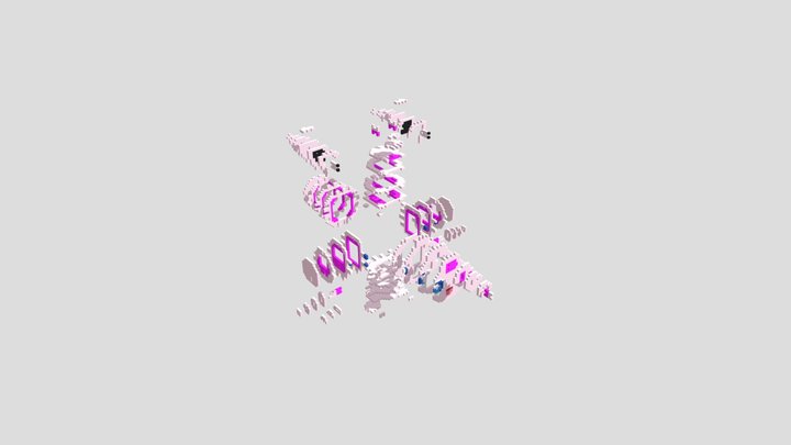 胖丁拼装 3D Model