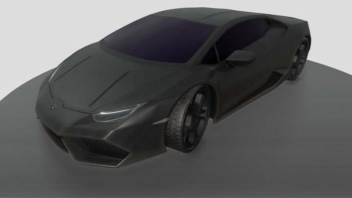Lamborghini Huracan Evo 3D Model