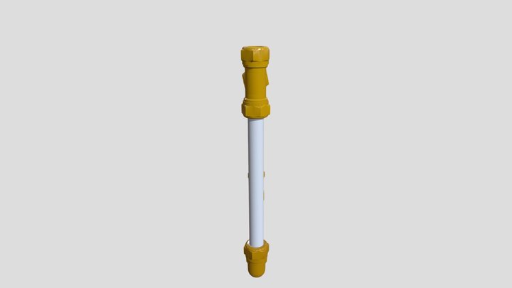 bewerken dunwandig stalen buis 3D Model