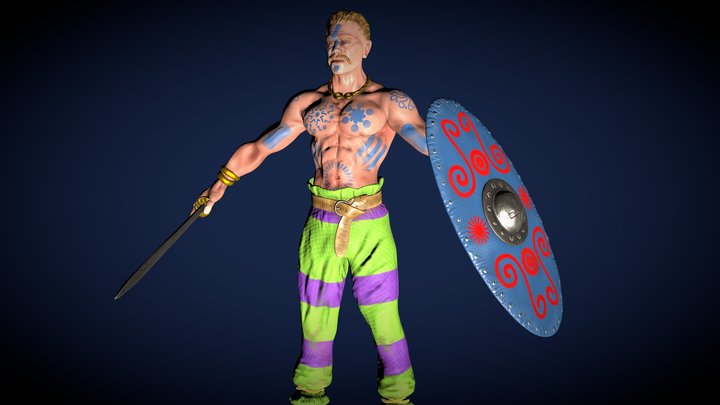 Celt - rigged for UE4/5