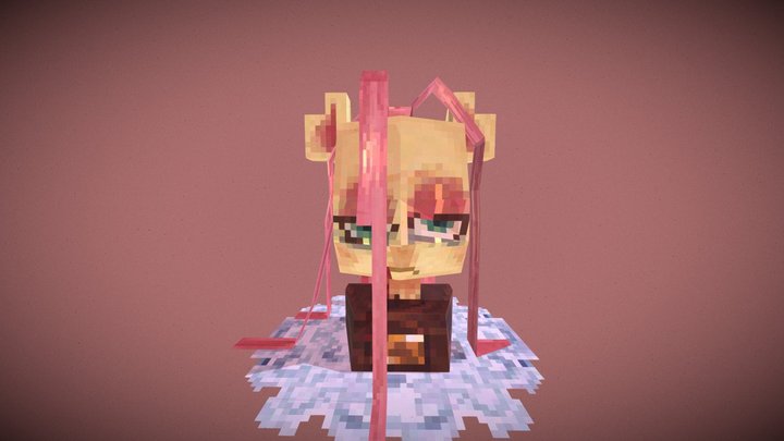 Flutter Throphy 3D Model