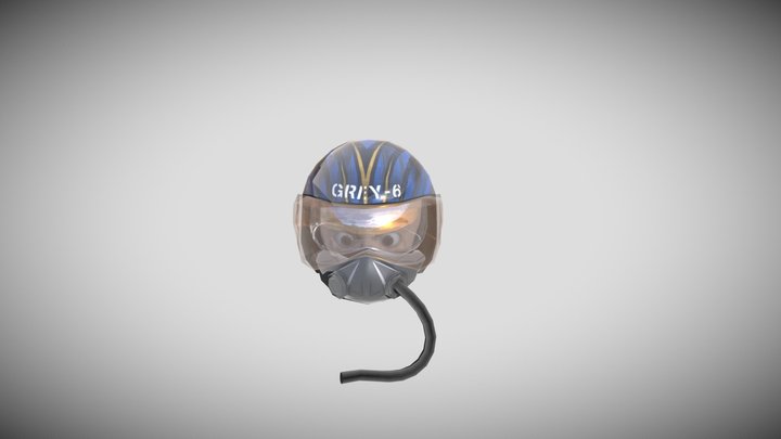 Pilot Head 3D Model