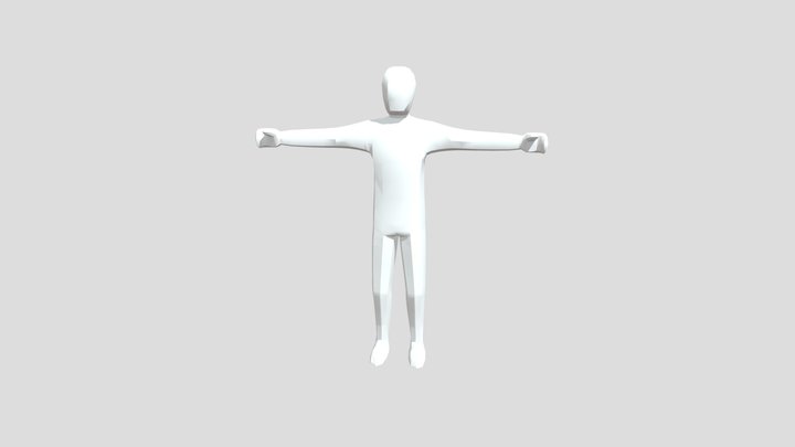 Prisma 3D default human model 3D Model