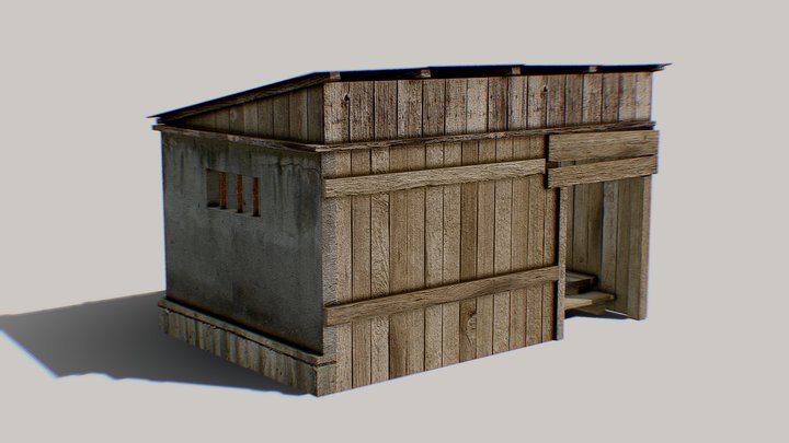 Old Building – Modello 3D gratuito STL