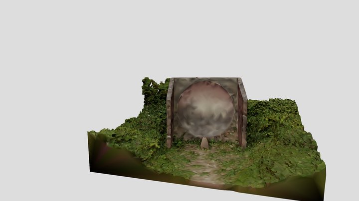 Fulwell Sound Mirror 3D Model