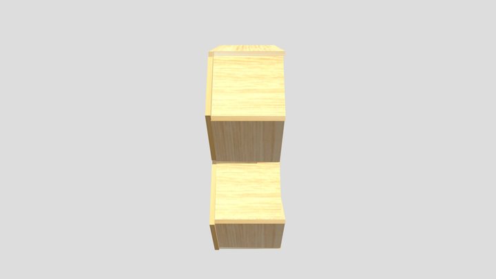wood shelf – Gratis 3D-model STL