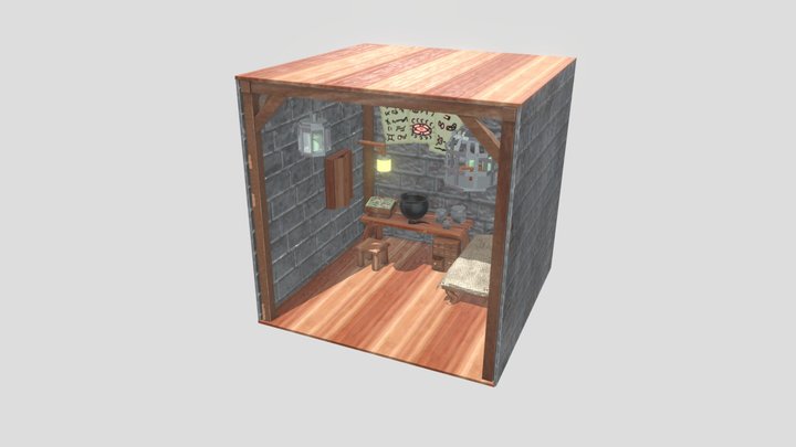 Mitt konstiga rum 3D Model