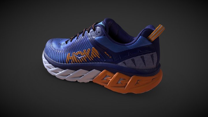 Hoka One One Shoe 3D Model