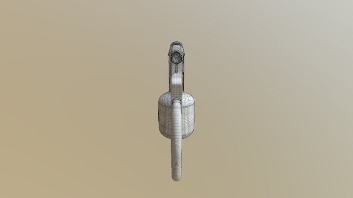 Spray Gun - MODO learning project (W.I.P.) 3D Model