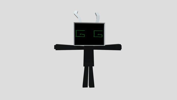 Zyx My oc (rigged) 3D Model