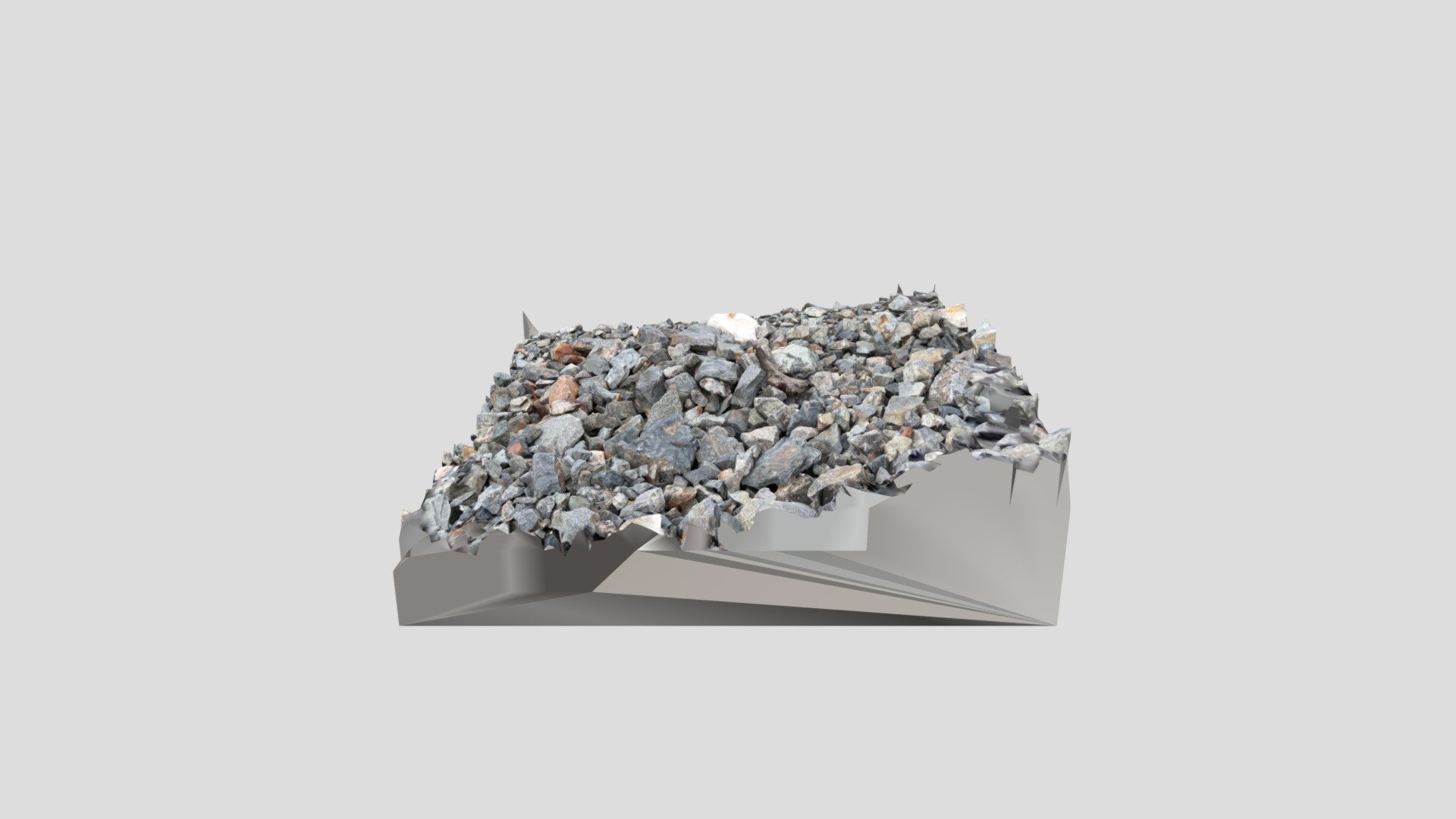 Silver Centre Mine Rock Pile 02 Scan - Download Free 3d Model By 