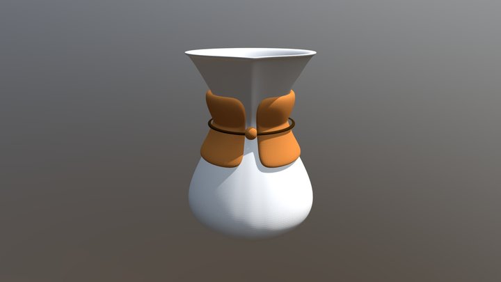 Glass Coffee Maker 3D Model