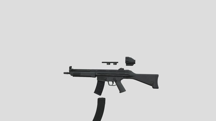 Heckler & Koch HK33 – Modello 3D gratuito STL