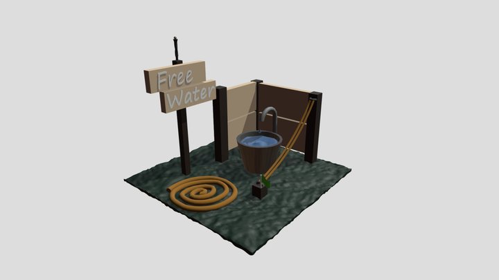 Marble Madness 3D Model