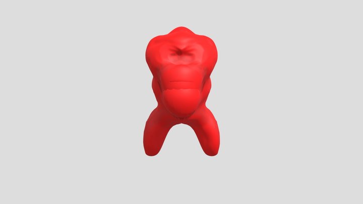 cursed realistic among us impasta 3D Model