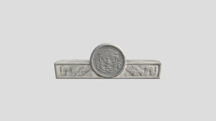 Shrine Top Low 3D Model