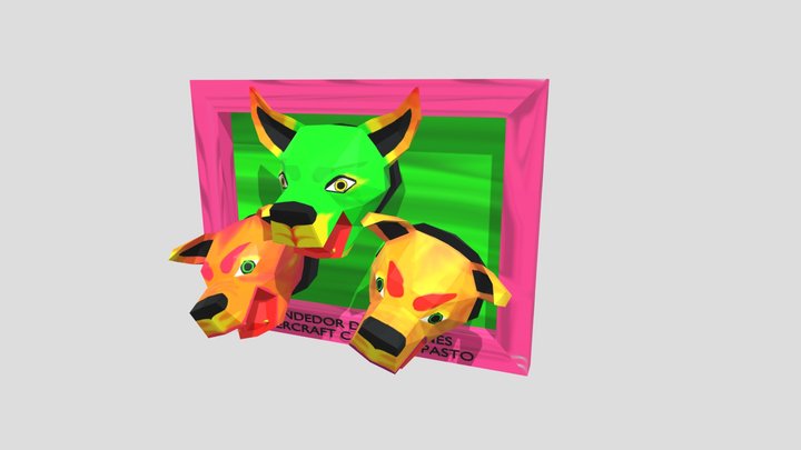 vendedor de ilusiones- papercraft carroza pasto 3D Model