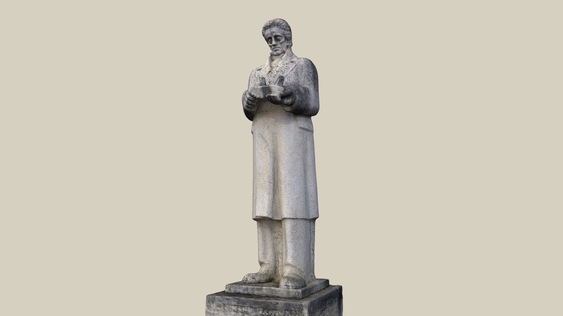 Ferdinand Raimund — Sketchfab embed 3D viewer