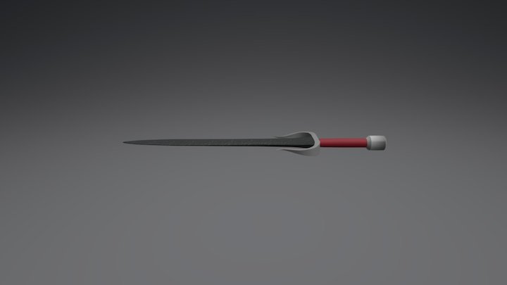 Sword Texture Assign 3D Model
